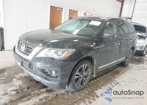 2017 Nissan Pathfinder S z USA, uszkodzony, nr VIN 5N1DR2MMXHC636690